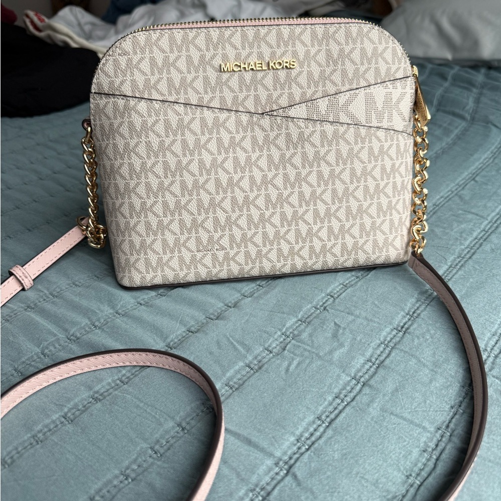 Michael Kors Monogram Crossbody Bag
